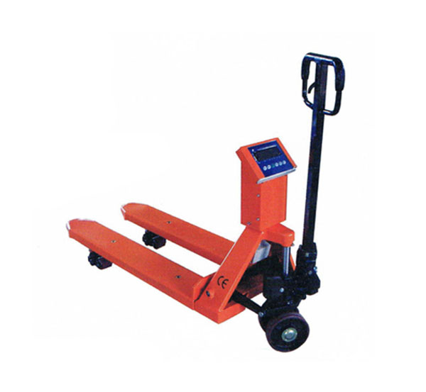 手動(dòng)電子秤搬運(yùn)車